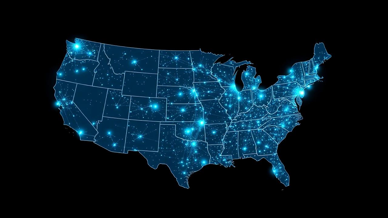 CyberActive nationwide coverage map