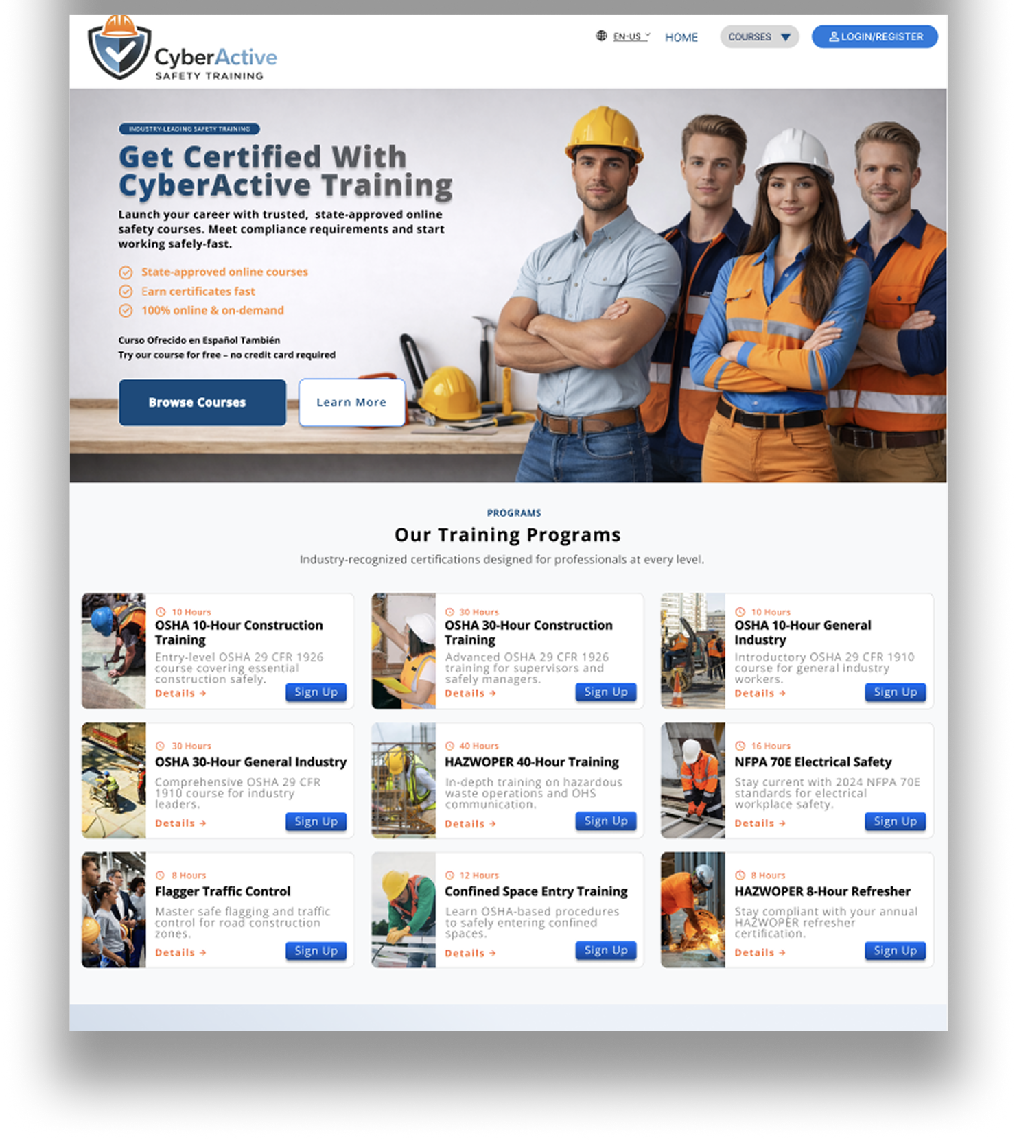 CyberActive Safety Training